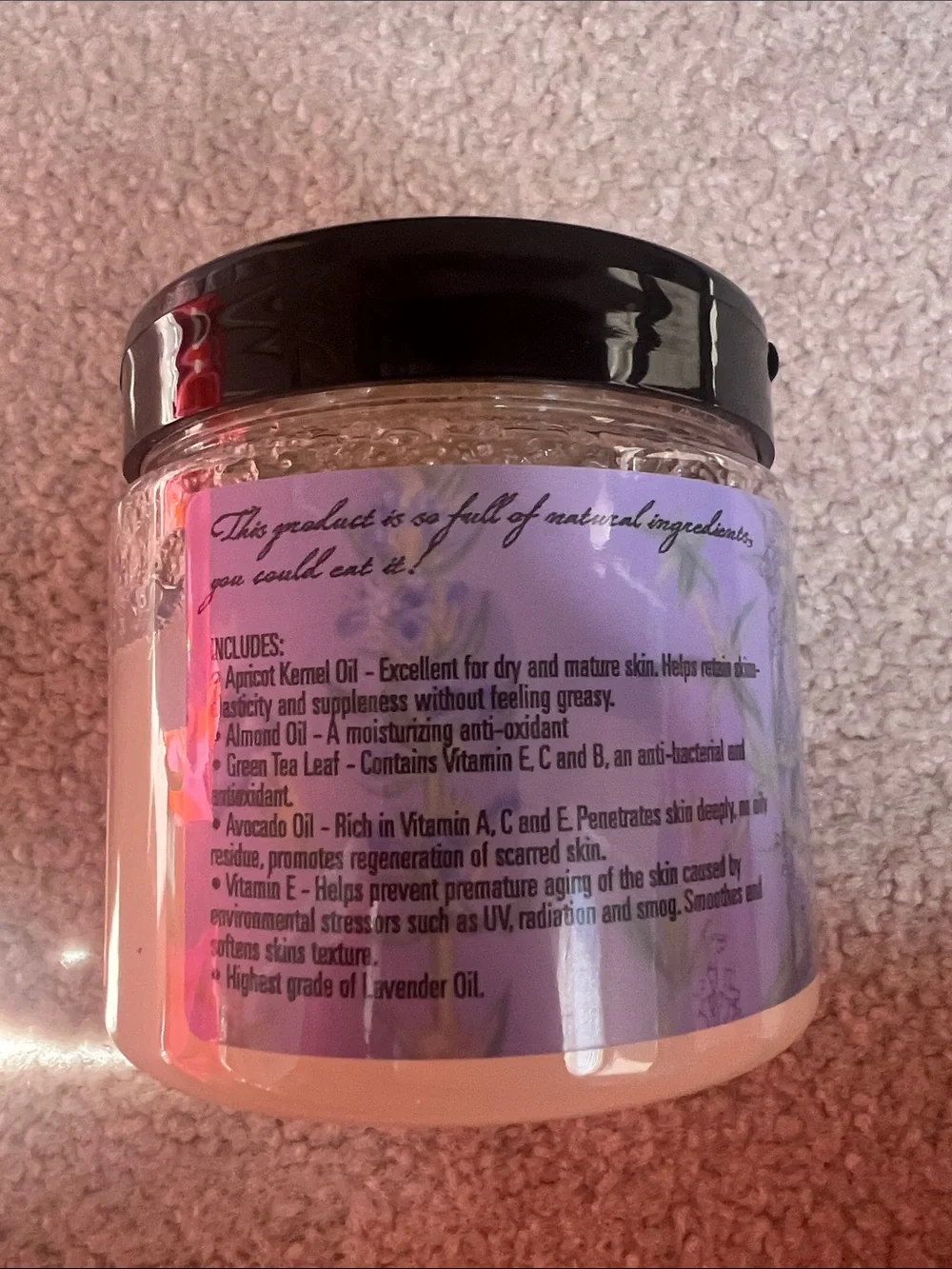 NWT Trader Joe’s Lavender salt Scrub 20oz